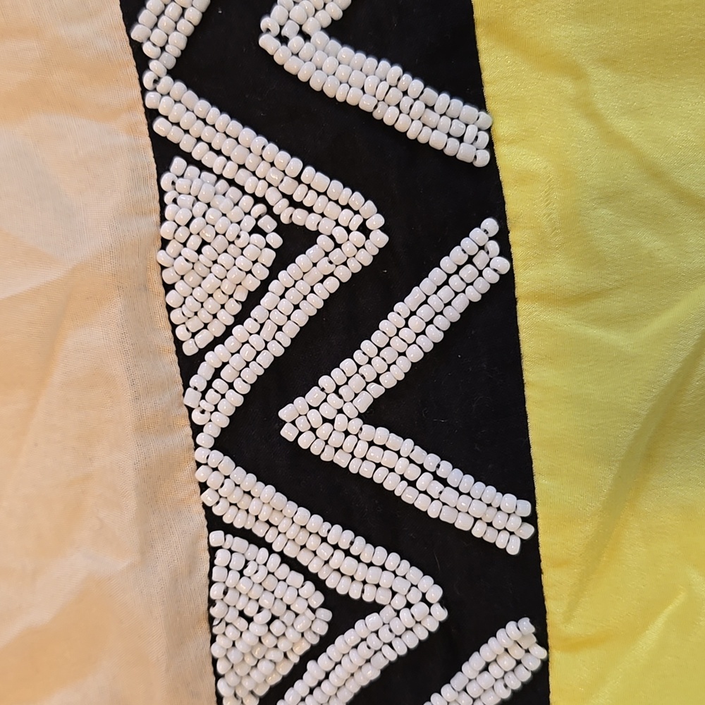 Anthro Leifnotes Brimming Borders Embroidered Bea… - image 3